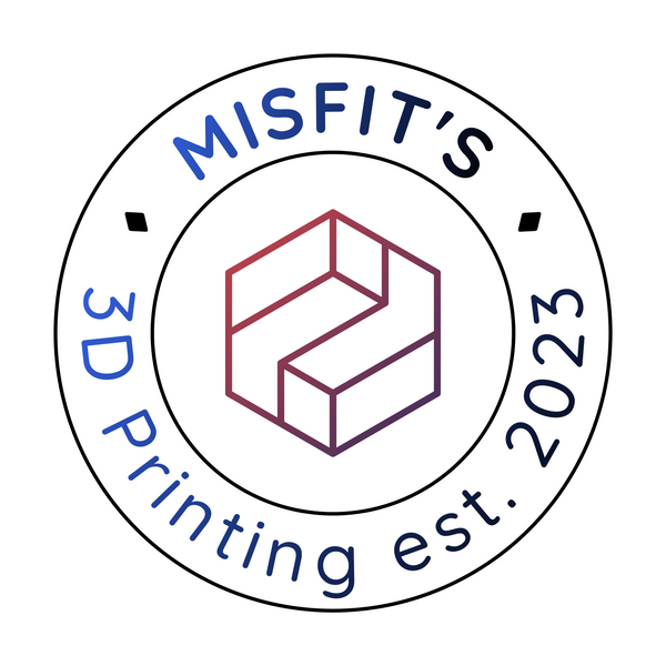 Misfit's 3D Printing logo