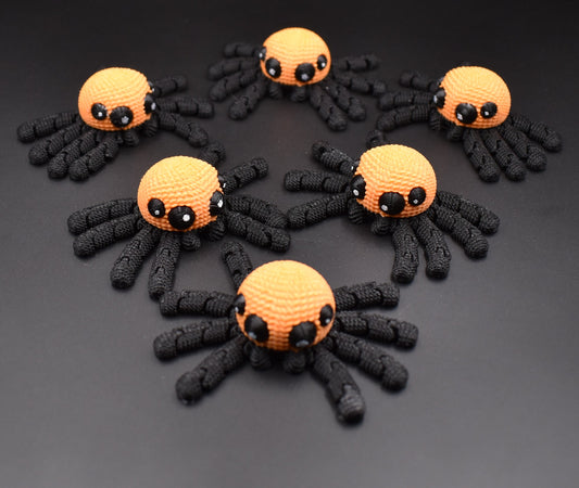 Small Halloween Articulating Spiders